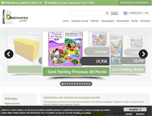 Tablet Screenshot of distriventa.com